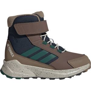 adidas Terrex Детски зимни ботуши adidas Terrex Kid's Terrex Trailmaker 2 High Climawarm+ Winter boots - Legend Ink / Collegiate Green / Earth Strata - размер 31, 5 (EU) (702-4909-0418)