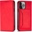 HQWear Калъф с отделение за карти Magnet Card Case за iPhone 13 Pro Max, червен (9145576251010)