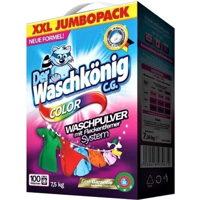 Der Waschkönig течен препарат за цветно пране 166 пранета