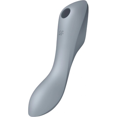 Satisfyer Curvy Trinity 3 - вълнова 2в1 вибратор (сиво)