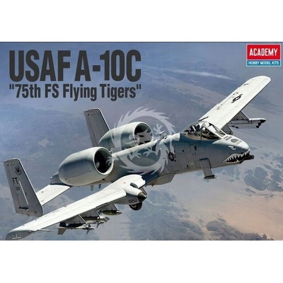 Academy Model Kit letadlo 12348 USAF A-10C 75th FS Flying Tigers 1:48