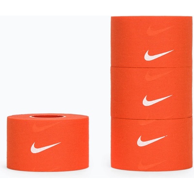 Nike strength Кохезивен еластичен бинт Nike Strenght Athletic Tape orange/white