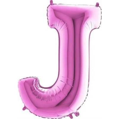 Grabo Nafukovací balónek písmeno J růžové 102 cm