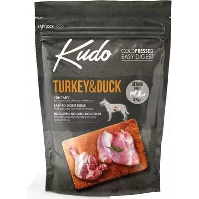 Kudo Dog LG Senior/Light Medium&Maxi Turkey & Duck 3 kg