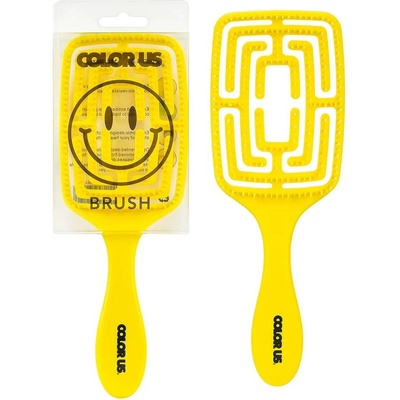 Color US Ароматна четка за коса Lemon, L