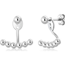 Prosperk Náušnice ocelové dvojité Steelrings S4576