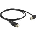 Delock Easy-USB 2.0-A мъжки на USB 2.0-A женски удължителен кабел с обърнат конектор, 1 метър