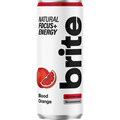 Brite Energetický nápoj červený pomeranč 0,33 l
