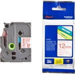BROTHER ТИП TZ - 12 mm RED ON WHITE TAPE - P№TZE232 (P№TZE232)