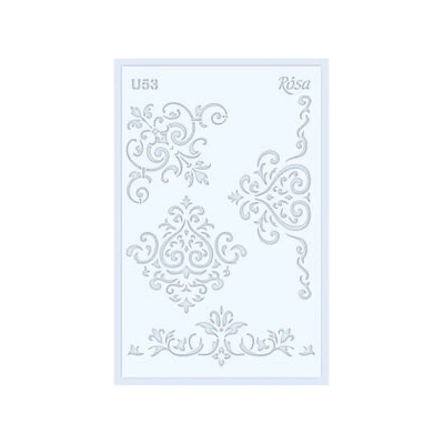 Šablona Rosa 0,5mm 13x20cm U53 – Zboží Mobilmania