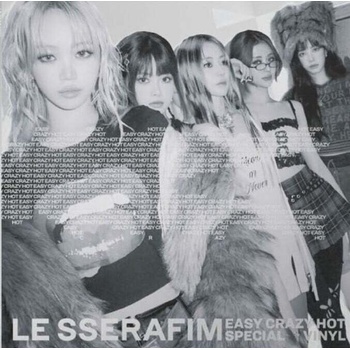 Le Sserafim - Easy-Crazy-Hot (Limited Edition) (Silver White Coloured) (LP) (0198704525162)