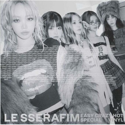 Le Sserafim - Easy-Crazy-Hot (Limited Edition) (Silver White Coloured) (LP) (0198704525162)