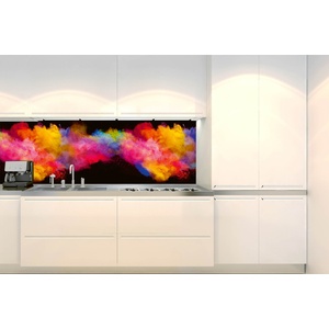 DIMEX ART Фототапет за кухня - експлозия от цветен прах 180 x 60 см