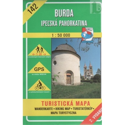 Burda Ipeľská pahorkatina 1:50 000