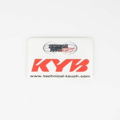 KYB Nálepka RCU KYB KYB 170010000401 od Technical Touch červené