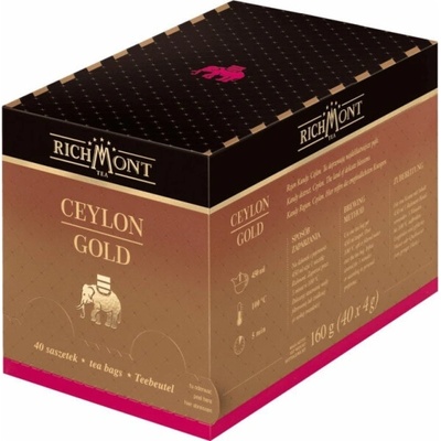 RICHMONT Čaj Ceylon Gold 40 sáčků