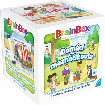 Asmodee BrainBox Domáci maznáčikovia SK