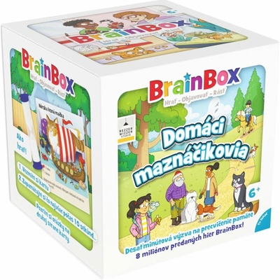 Asmodee BrainBox Domáci maznáčikovia SK
