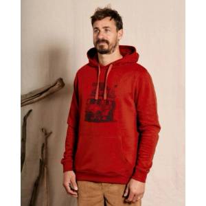 Saltrock Суитшърт с качулка Saltrock Go Anywhere Pop в тъмночервено (HWF12402066DKRED)
