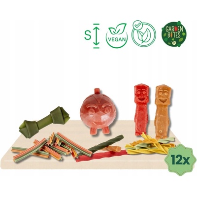 DUVO+ Garden bites - ovocné dentálne tyčinky S 13 cm 30 ks / 230 g