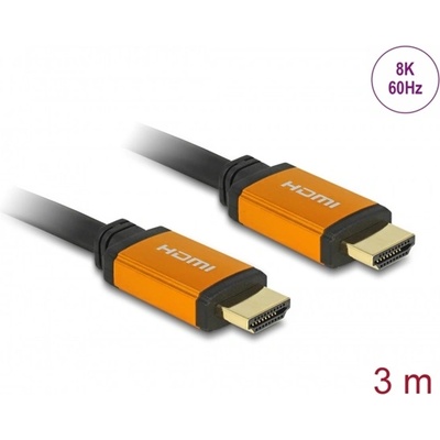 Delock кабел HDMI 2.1 мъжки/мъжки конектор 48 Gbps 8K 60Hz 3m 86987 (86987)