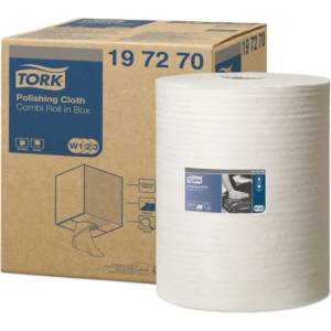 Tork Premium нетъкан индустриален плат - полираща малка ролка - 1 бр