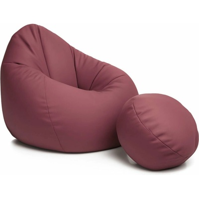 Mekem sedací vak Super 4XL obj. 450 L s podnožkou, mat.Nylon, barva tmavě modrá