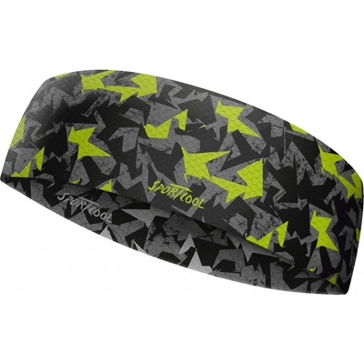 Sportcool Active Quick Dry 8528 obojstranná sivá zelená čierna