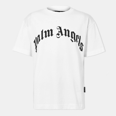 Palm angels Тениска PALM ANGELS Men's Oversized T-Shirt - White/Black