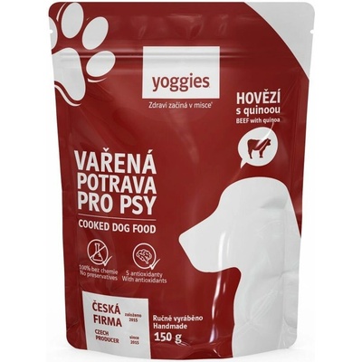 Yoggies hovädzie mäso s quinoou a kĺbovou výživou 650 g