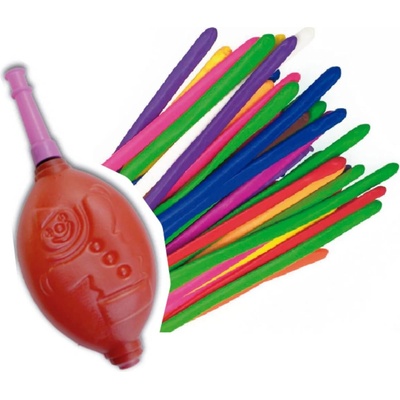 Globos Festival БАЛОНИ 10 БР. 140*5 СМ - МОДЕЛИРАЩИ + ПОМПА