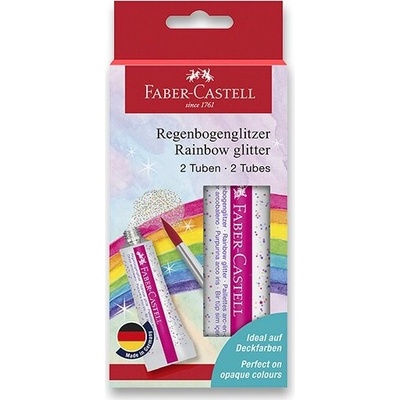 Faber-Castell Třpytky Rainbow 12 ml, 2 ks 125089 – Zbozi.Blesk.cz