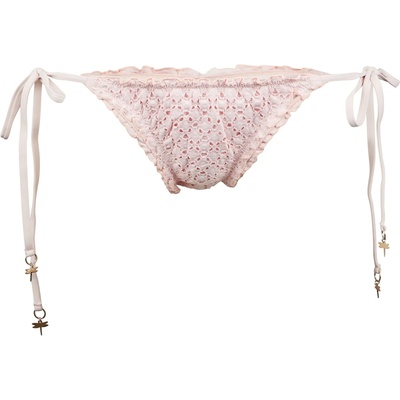 Seafolly Дамско бикини долнище Seafolly Women's Day Dreamer Brazillian Tie Side Bikini bottom - Dustypink - размер 34 (EU) (150-5063-0112)