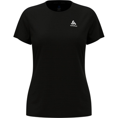 Odlo Дамска тениска Odlo Women's Essential Flyer T-Shirt Crew Neck S/S Running shirt - Black (916-5682-0113)