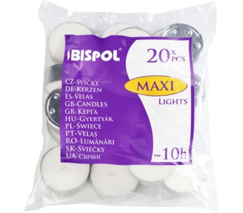 Bispol Maxi Lights 20 ks