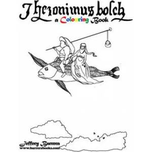Hieronymus Bosch A Colouring Book | Jeffery Barrera (ISBN: 9781530896981)