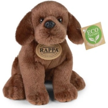 Image 1 of Rappa - Плюшено Куче Кафяв лабрадор, седящо, 20 см. , серия Еко приятели