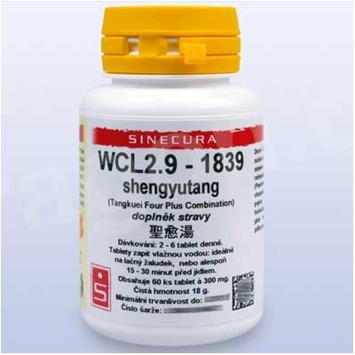 Sinecura WCL2.9 shengyutang 60 tablet