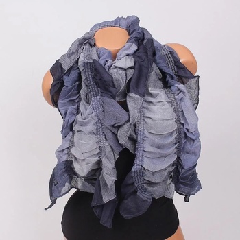 Image 1 of Дамски шал в сини нюанси