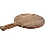 Item international Кръгла дъска за рязане от акация, 26х39х1, 5см (1593)