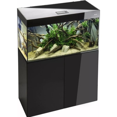 Aquael Glossy akvarijný set čierny 120 x 40 x 60 cm