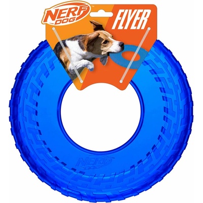 Nerf Dog lietajúci tanier z priehľadnej gumy 25 cm