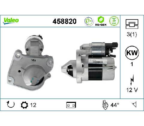 Štartér VALEO 458820