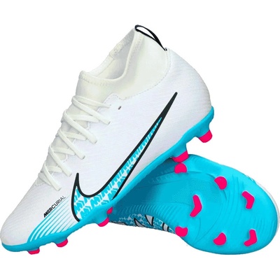 Nike Mercurial Superfly 9 Club JR FG/MG bílé DJ5959-146
