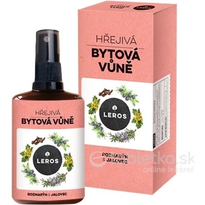LEROS hrejivá bytová vôňa ROZMARÍN & BORIEVKA 100 ml
