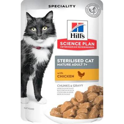 Hill´s Hill's Science Plan Feline Mature Adult Sterilised Chicken 12 x 85 g