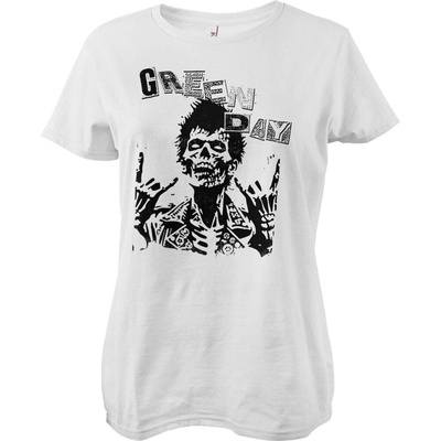 Green Day Billy Joe Zombie White M Дамски Риза (WMX-5-GDAY006-H60-1-WH-M)