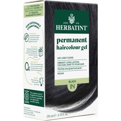 Herbatint permanentná farba na vlasy čierna 1N 150 ml