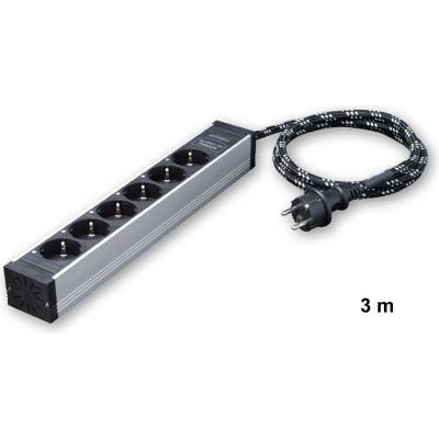 in-akustik High-end разклонител Inakustik Referenze AC-1502-P6, 6 контакта, 3м (716203)
