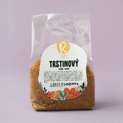 Ravita Trstinový cukor Demerara 500 g